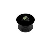 Science Teacher Frog Riding Scooter Funny School Day PopSockets Adhesive PopGrip