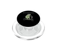 Science Teacher Frog Riding Scooter Funny School Day PopSockets PopGrip for MagSafe