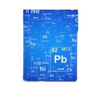 Science Teacher Funny Elements Periodic Table, PU Leather Laptop Sleeve, Notebook Bag Laptop Case Sleeve Tablet Briefcase