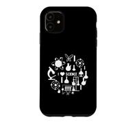 Science Teacher I Love Science Chemistry Icons Experiment Case for iPhone 11