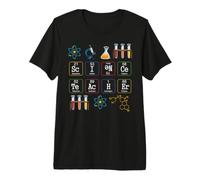 Science Teacher Periodic Table Biology Chemistry Physics Premium T-Shirt