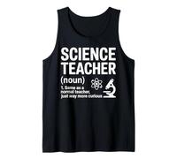 Science Teacher Scientist Chemistry Biology Physics Teacher Tank Top