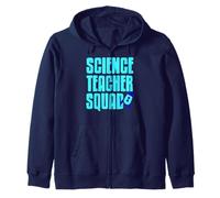 Science Teacher Squad Rocket STEM Team Energy Zip Hoodie