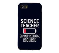 Science Teacher Summer Recharge Required End of Year School Case for iPhone SE (2020) / 7/8