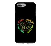 Science, Technology, Engineering and Math STEM Heart Science Case for iPhone 7 Plus/8 Plus