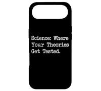 Science Theories Get Tested Funny Quotes Case for iPhone Air