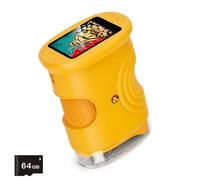 Science Toy 2Inch Color Screen Digital Microscope for Children Camera Handheld LED Magnifyings Device Science Toy for Kids