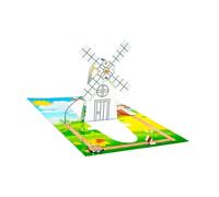 Science Windmill Generator Kit Craft DIY Physics Experiment Set for Children