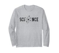 Science with an Atom in Place of The Letter E Funny School Long Sleeve T-Shirt