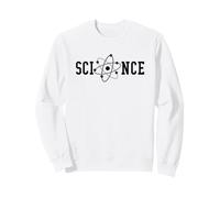 Science With An Atom In Place Of The Letter E Funny School Sweatshirt
