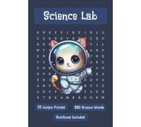 Science Word Search Puzzle Book for Students: Fun & Educational Brain Games & Activity Book | Science Vocabulary, Biology, Chemistry, Physics, Earth & Space | 50+ Puzzles | 6 x 9 Inches, 110 Pages