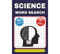 Science Word Search Puzzle Book: Word Search Puzzles with Easy to Read Print about Physics, Chemistry, Biology, Math, Space Science and More | 6*9 ... Gift for Vacations, Festivals and Relaxation