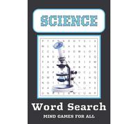 Science Word Search Puzzle Book: Word Searched with Easy to Read Print about Biology, Chemistry, Physics and More | 6 x 9 inches, 110 Pages | 50+ Puzzles … Gift for Vacation, Holiday and Free Times