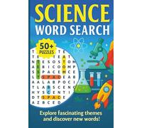 Science Word Search: Word Search with Easy-to-Read Print about Atoms, Energy, Exploration and more. | 6 x 9 inches | 120 pages | 50+ puzzles | Gift ... and Leisure Times. (Word Search Books)