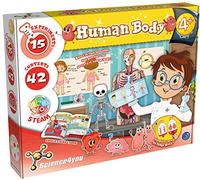 Science4you 918920.006 Human Body STEM Science Kit for Kids Ages 4+