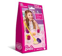 Science4you Mini Lip Gloss Making Kit Barbie for Girls - Make Your Own Lip Glosses & Lip Scrub Barbie - 8 Beauty Contents for Kids Included, Original Gift for Girls Age 6 7 8 9+