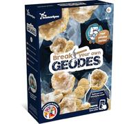 Science4you Break Open 5 Premium Geodes for Kids - Learn about Rocks & Minerals with this Geode Kit, Stem Educational Kit for Kids, A Mineralogy & Geology Gift for Girls & Boys 6 7 8 9+