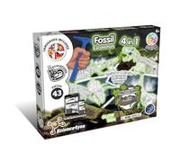 Science4you Dinosaur Fossil Excavation Kit 4 in 1 - Glow-in-the-dark Fossil Digging Kit for Kids, Build 4 Dinosaurs, 43 Pieces Archeology Set, Toys & Games Gifts for Boys and Girls Age 5 6 7+