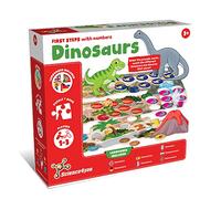 Science4you Dinosaur Puzzle Games with Numbers for Kids - Dinosaurs Toys, Number Toys and Games for Kids 3+ year olds, Counting Toys for Kids, Dinosaur Gift for Boys and Girls 2 3 4+ year olds