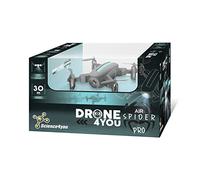 Science4you Drone Mini Air Spider PRO Small Drone for Beginners & Kids Mini Spider Drone for Home & Outside Use Small Drone for Kids age 8-12+,Toy & Gift for 8+ Year Old Boys & Girls,Black,3571