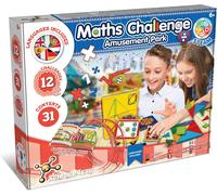 Science4you Educational 12 Maths Challenges-Montessori Board Games for 5 6 7 8+