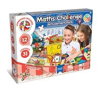 Science4you Educational 12 Maths Challenges-Montessori Board Games for 5 6 7 8+ Year olds, Kids Learning STEM Toys Age 6+
