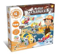 Science4you First Engineering Kit - Construction Toys and Building Games for Kids, Tool Kit for Kids, 100+ Pieces & 4+ Building Toys, Craft Set for Kids, Stem Toys, Gift for 4 Year Old Boys and Girls
