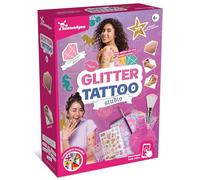 Science4you Glitter Tattoos for Kids Age 5 6 7 8 9+ - Kit of Glitter Temporary Tattoos for Kids with more than 70 Beauty Stickers of Tattoos, the perfect Party Gift for Girls Age 5 6 7 8 9+