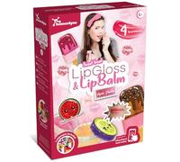 Science4you Lip Gloss Making Kit - DIY Lip Balm & Lip Gloss Set for Girls, Watermelon Scent, Creative Craft Beauty Activity, Birthday Gift, Ages 6 7 8 9