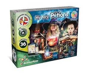 Science4you Magic Potions - Potion Making Kit for Children, Create & Mix Your Own Mistery, Magic Cauldron Toy for Kids Age 7 8 9 10 11 12+ Magic Toy & Crafts Set, Original Gift for Wizard Boys & Girls