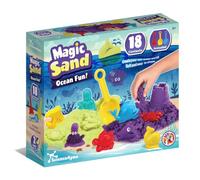 Science4you Magic Sand Set - Toy, Children Coloured Sand Including Moulds & Tools, Create your own Sea Creatures, Sensory Bin, Sensory Toy for Kids, Original Gift for Boys & Girls Age 3 4 5 6+