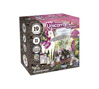 Unicorn Terrarium Kit - Make Your Own Terrarium, Unicorn Toys for Kids, 19 Unicorn Stickers, Toys and Games for Kids 6+ year olds, Unicorn Gifts for