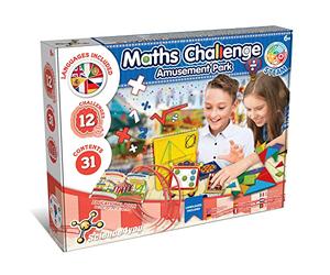 Science4you Maths Challenge - Maths Games for Kids, Educational Toys and Maths Games with 12 Maths Challenges, Montessori Board Games for 5 6 7 8+ year olds, Kids Learning STEM Toys Age 6+
