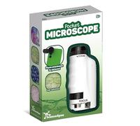 Science4you Mini Pocket Microscope for Kids 6+ Age - Handheld Microscope for Kids, Children + Manual with Experiments + Lab Tools, Toy Gift for Boys & Girls 6 7 8 9+
