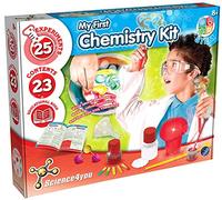 Science4you - My First Chemistry Set, Science Kits for Kids Age 8+ - Science Lab with 25 Experiments for Kids: Explosive Experiments, Molecular Model Kit - Educational Toys and Stem Toy Age 8,80002002