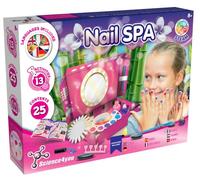 Science4you - Nail Spa for Kids +8 Years - Manicure Factory and Nail Studio for Girls: Experiments to Make Glitter Nails - Educational Games and Toys, Original Gift for Girls and Boys +8 Years