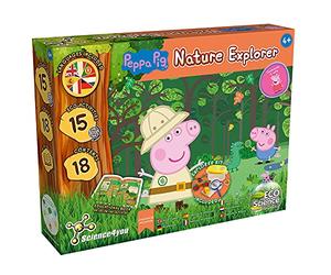 Science4you - Peppa Pigs Explorer Kit for Kids Age 4: Eco Science Kit with 15 Activities - Bug Catcher, Compass, Binoculars, Stem Toys