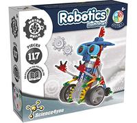 Science4you Robotics Deltabot - Robot Building Toy for Kids Age 8-14, Kit with 117 pieces to Build Your Own Robot and Make it Move, Science Kit and STEM Toy for Kids 8+ years old