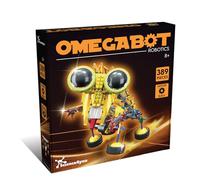 Science4you Robotics Omegabot - Robot Building Kit for Kids, Build Your Own Walking Robot with this Construction Kit, Robotics Kit with 129 Pieces, Omegabot STEM Toy, Educational Toys for Kids 8 9 10+