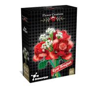 Science4you Rose Bouquet Building Kit for Adults - Have Fun Building Artificial Flowers, Building Gift, Modeling and Hobby Gift for Adults and Kids.