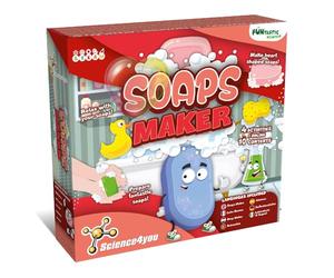Science4you Soap Making Kit for Kids - Make your Own using Different Moulds - Educational Science, Stem Toy Children 7 8 9 10 11 12+ Age