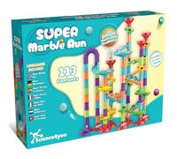 Science4you Super Marble Run - Marble Games for Kids, 113 Pieces and Marbles included, Educational Stem Toys for 3+ year olds, Gift for Boys and Girls