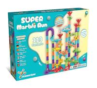 Science4you Super Marble Run - Marble Games for Kids, 113 Pieces and Marbles included, Educational Stem Toys for 3+ year olds, Gift for Boys and Girls
