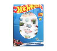 Science4you Temporary Tattoos - Hot Wheels Stickers for Hot Wheels Party, Kit of Transfer Tattoos for Kids, Gift for Boys & Girls Age 5 6 7 8 9+ Years