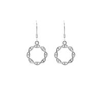 ScienceFox DNA Helix Earrings Studs aus 925 Sterlingsilber in Silber Gold und Rosegold Biochemie Doppelhelix