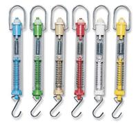 Sciencent 6 Piece Spring Scale Hanging Spring Balance Set 250 Grams to 5000 Grams