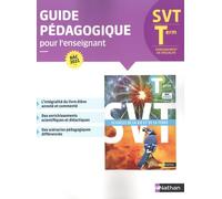 Sciences de la vie et de la terre - Terminale - Livre Professeur -2020: Guide pédagogique pour l'enseignant