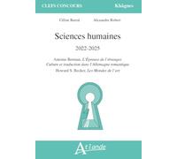 Sciences humaines 2022-2025: Antoine Berman, L’épreuve de l’étranger. Culture et traduction dans l’Allemagne romantique ; Howard S. Becker, Les Mondes de l’art