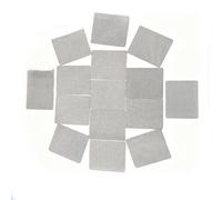 Scienctoress 20/40/50/60/80/100/150/200/300Mesh Nickel Mesh Alloy Metal Mesh100*100mm Nickel Mesh experimental electrode network(100x100mm80-100mesh)