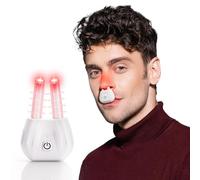 Scienlodic Rechargeable Portable Red Light Nose Therapy-Red Light Therapy for Nose - Nasal Infrared Therapy Device for Nose